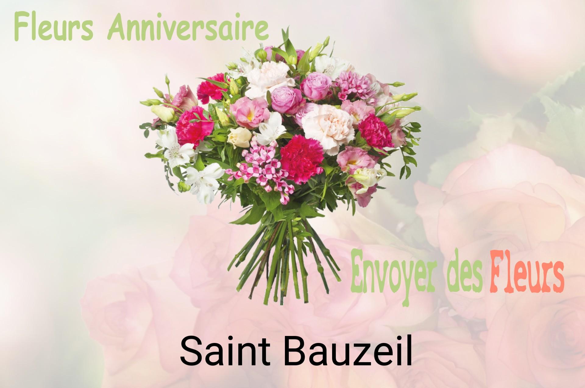 Bouquet de fleurs d’anniversaire livré à Saint-Bauzeil