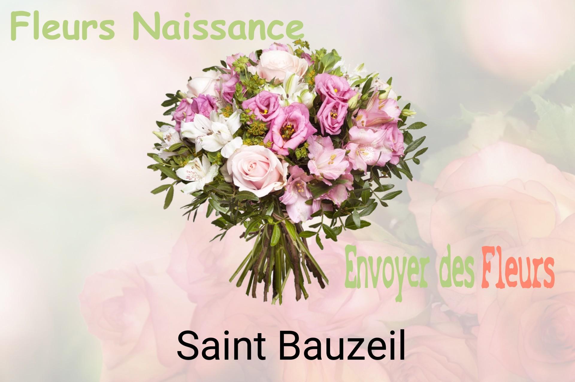 Bouquet de fleurs de naissance livré à Saint-Bauzeil
